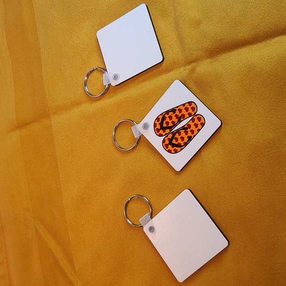 FLORIDA STATE FSU one keychain, keyring or Purse Charm made of MDF wood NWT - Picture 7 of 7